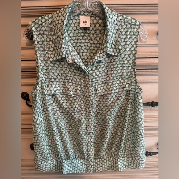CAbi Shimmer Seaglass Top - Picture 1 of 8